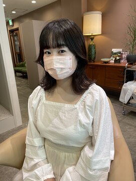 インビテーション 名古屋(invitation) ロングからバッサリイメチェンカット、くびれぼぶ