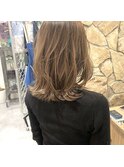 ブリーチなしミルクティーベージュ