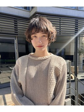 マグノリア(MAGNOLIA) マッシュショート/くせ毛風パーマ/外国人風パーマ