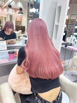 リー 梅田(Lee)&nbsp;ブリーチ2回/ハイトーン/ピンクカラー/モテカラー/愛され/韓国
