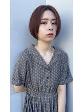 パールヘアデザイン(Pearl hair design) copper×bob