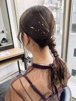 金箔ご用意あり◎お呼ばれヘアセット【銀座ヘアセット】