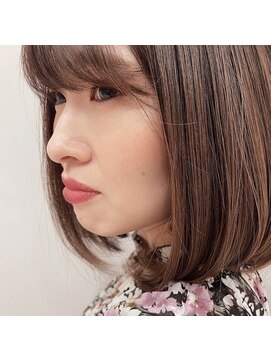 アローズ 栄町店(HELLO'S) 《HELLO'S 栄町店》 前髪パーマ × ボブ 【佐藤 翔太】