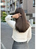 透けるグレージュカラー*