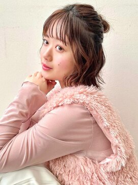 ケーツー あべのキューズモ－ル店(K-two) お団子ハーフアップ*簡単ヘアアレンジ*ボブアレンジ*お呼ばれ