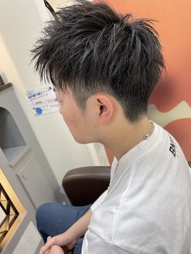 アールモンドヘア新世界 【北見】＃ツーブロショート＃ツーブロック＃ショート