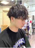 シースルーマッシュ×ツイストスパイラルパーマ【中西思実】