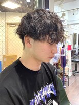 ヘアーアンドメイク ビス(HAIR&MAKE bis) シースルーマッシュ×ツイストスパイラルパーマ【中西思実】
