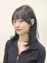 ビューエヒメ(VIEW EHIME)&nbsp;顔まわり/レイヤーカット/韓国/ロングヘア/ベージュ