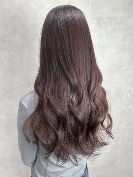 ルノン(LUNON) ピンクラベンダーグレージュ/ブリーチなしダブルカラー