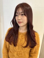 ガーランド (Garland)&nbsp;暖色カラー/ピンクベージュ/前髪/レイヤーカット/原宿神宮前