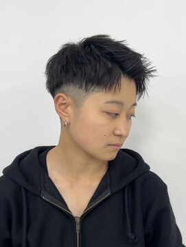 アクション 心斎橋店(ACTION) 【刈り上げアップバング】