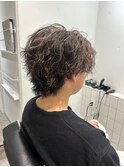 シャドウパーマ×ハイライト