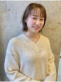 切りっぱなしボブ