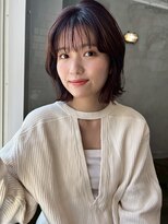 ロア ヘアーコーディネート 四条烏丸店(LoRE hair coordinate)&nbsp;ホワイトグレージュミニウルフショートウルフカットショートボブ