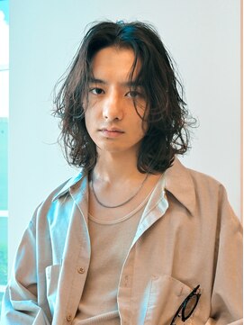 ディッセンバー 渋谷(December) ◎メンズ マッシュ ニュアンスパーマ 束感 メンズカット