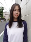 中目黒マロンベージュアプリコットオレンジショートボブレイヤー