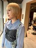 【ブリーチデザイン】カット+Wカラー＋4stepトリートメント　23000→18500