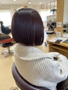 ラグシー(RAGCIE) 【ひとみ】レッドブラウンボブ