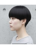 秋　髪　大人ショート　マッシュ