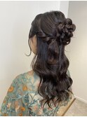 【似合わせハーフアップ】　金山/名古屋/ヘアアレンジ