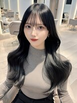 マインバイアフロートギンザ(MYNE by AFLOAT GINZA)&nbsp;レイヤーカット/顔周りカット/透明感カラー/韓国ヘア