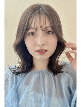 ファナ ブルーム(fha-na bloom) ☆ニュアンス前髪切りっぱなしボブ☆