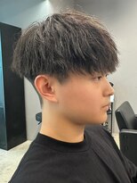 エルマーク 京都駅前(L-MARK)&nbsp;ツイストスパイラル/メンズ/学割/アップバング/センターパート