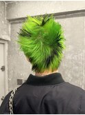 ネオングリーンブラック