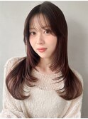 デジタルパーマクールショート前髪うるツヤエアリーカール