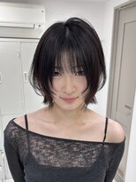 サンドイエナ 横浜店(sand yena) くびレイヤーエモージュ愛されショートボブ艶髪マッシュハンサム