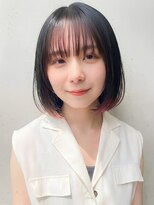 カーサ バイ ハミュウ たまプラーザ(CASA by Humium) 小顔くびれナチュラルショートボブ/似合わせ/冬カラーで上品