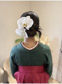 卒業式ヘアセット
