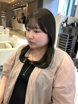 ループス(Roops)&nbsp;艶髪ミントベージュ×顔まわりレイヤー