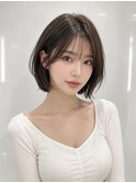 大人可愛い艶ボブショート