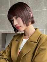 サンドナル 鹿児島天文館(sand NALU)&nbsp;ハッシュカット/グレージュ/デザインカラー[鹿児島天文館]