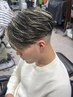 カット＋シェービング＋メッシュ【ブリーチ１回】