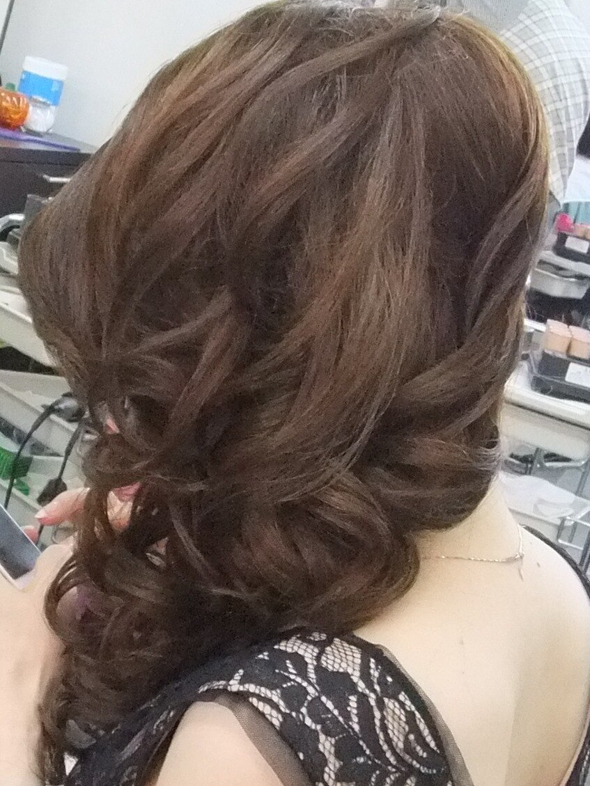 専門店では 洋髪ヘアセット：L237749468｜セットサロンサヤ(set SAYA salon ピンズ・ピンバッジ・缶バッジ