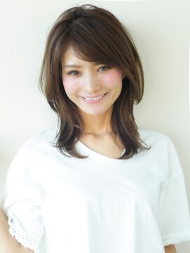 アフロート ディル(AFLOAT D'L) 《AFLOATディル裕二朗》大人、ミセスのナチュラルウルフの髪型