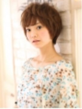 美容室 パルス 静岡鷹匠店(PALS) ゆるふわナチュラルショートヘア★パーマでボリュームアップ♪