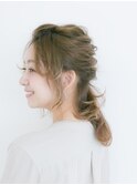 【SUN】二次会＆結婚式&ブライダル◎ラフアレンジ☆セミアップ