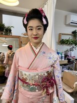 ロカット サロン(Roquat Salon)&nbsp;成人式日本髪ヘアセット【振り袖着付け　立川/立川南/国立】