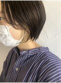 ショート × イヤリングカラー