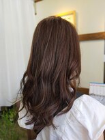 キュウヘアー(KYUU HAIR)&nbsp;セミロング×ラベンダーアッシュ