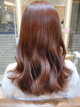 プラグ バイ ネオリーブ(plug by neolive) ブリーチなし♪オレンジピンク♪♪