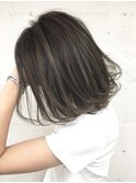 【Blanc/広島】ハイライト/ローライト/ 外ハネボブ hi