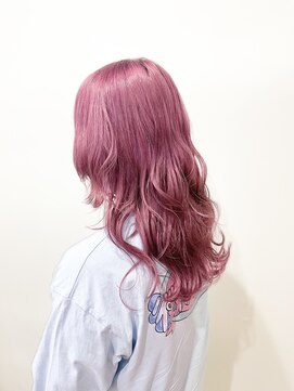 ホワイト 梅田(white) ＊色落ちも可愛く＊ピンクバイオレット