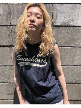 クラフト ヘア デザイン(CRAFT HAIR DESIGN) 外国の女の子のようなブロンドヘア