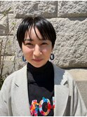 【about hair labo】黒髪ショート