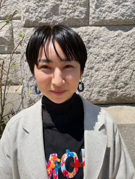 アバウトヘアーラボ(about hair labo) 【about hair labo】黒髪ショート